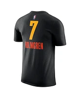 Nike Men's Black Chet Holmgren Oklahoma City Thunder 2024/25 Edition Name Number T-Shirt