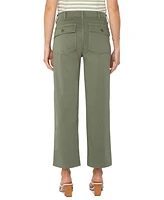 Liverpool Los Angeles Women's Cargo Wide-Leg Pants