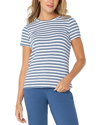 Liverpool Los Angeles Women's Striped T-Shirt