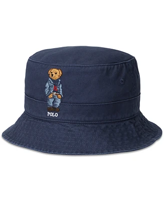 Polo Ralph Lauren Men's Bear Twill Bucket Hat