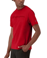 Champion Men's Classic Logo Crewneck Short-Sleeve T-Shirt