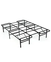 Gouun Full Size Folding Steel Platform Bed Frame for Kids and Adults-Full Size