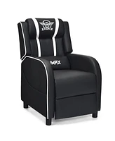 Gouun Massage Racing Gaming Single Recliner Chair