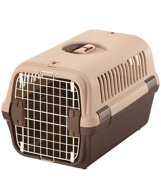 Richell Pet Travel Carrier: Medium - Brown