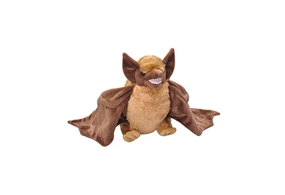 Wild Republic Cuddlekins Brown Bat Stuffed Animal, 12 Inches