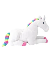 Wild Republic Cuddlekins Jumbo Unicorn Stuffed Animal, 30 Inches