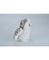 Wild Republic Cuddlekins Mini Snowy Owl Stuffed Animal, 8 Inches