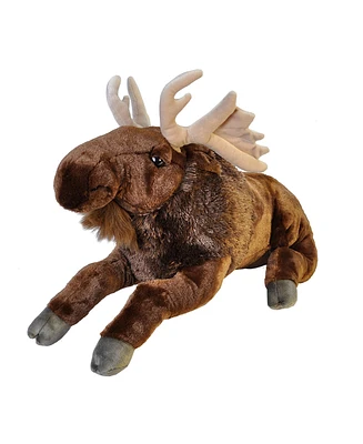 Wild Republic Cuddlekins Jumbo Moose Stuffed Animal, 30 Inches