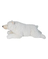 Wild Republic Cuddlekins Jumbo Polar Bear Stuffed Animal, 30 Inches