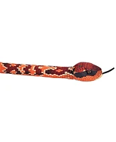 Wild Republic Plush Snake Eastern Cottonmouth Snake Stuffed Animal, 54 Inches