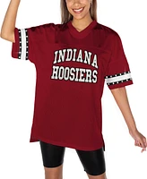 Gameday Couture Women's Crimson Indiana Hoosiers Until Kickoff Rhinestone Fashion T-Shirt