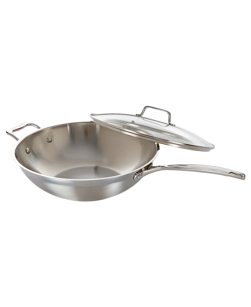 Cuisine::pro Iconix 12.5" Stainless Steel Wok