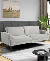 Serta 83.1" Polyester Palermo Convertible Sofa