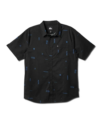 Quiksilver Men's Hawaii Tropics Mini Short Sleeve Shirt