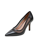 Linea Paolo Perline Mixed Media High Heel Pumps