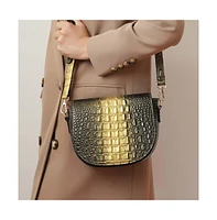 Mkf Collection Amalia Croc-Embossed Crossbody Bag by Mia K.