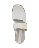 Franco Sarto Women's Taziana Open Square Toe Slide Platform Sandals