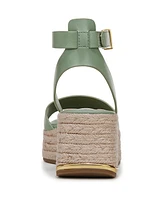 Franco Sarto Women's Tiffany Open Square Toe Espadrille Platform Sandals