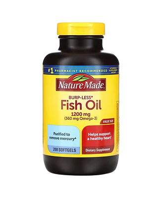 Nature Made Fish Oil Burp-Less 1 200 mg