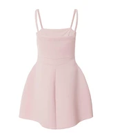 Quiz Women's Bonded Scuba Pearl Buckle Mini Dress