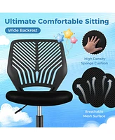 Gouun Height-adjustable Ergonomic Kids Desk Chair with Universal Casters