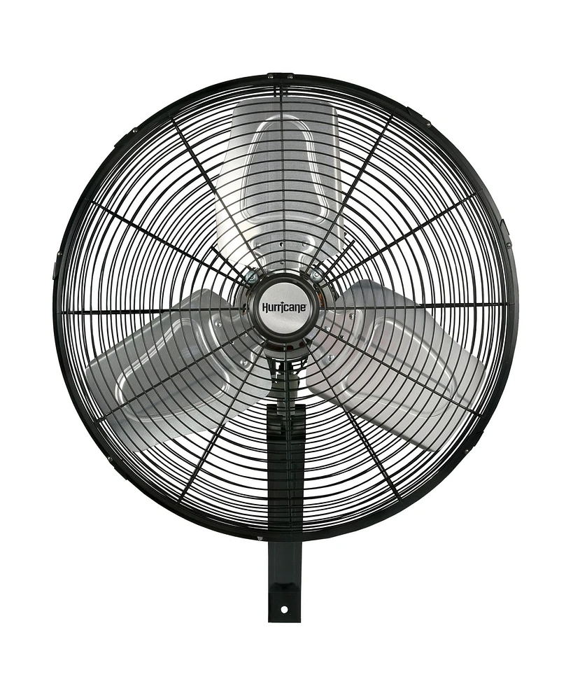 Hurricane Inch Pro Commercial Grade Classic Oscillating Wall Mount Fan