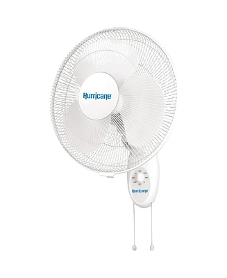 Hurricane Supreme Inch 90 Degree Oscillating 3 Speed Wall Mounted Fan