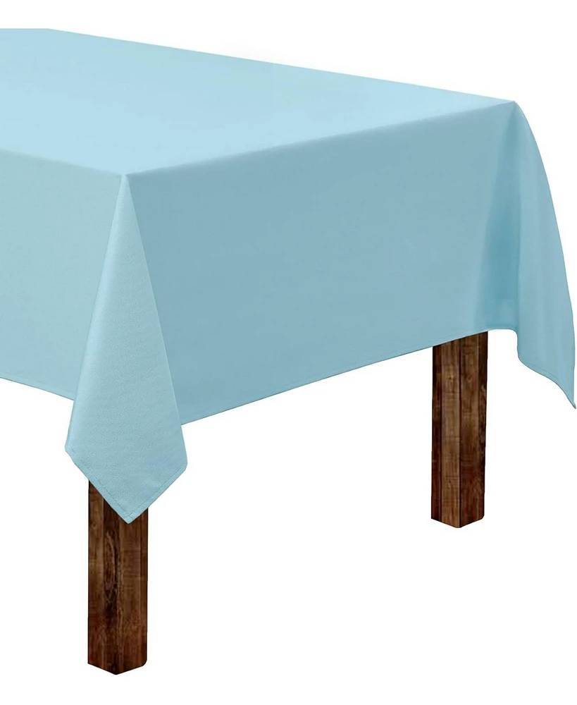 Gee Di Moda Rectangle Tablecloth - 60 x 84 Inch Heavy Duty Washable Polyester for 5 Ft Table