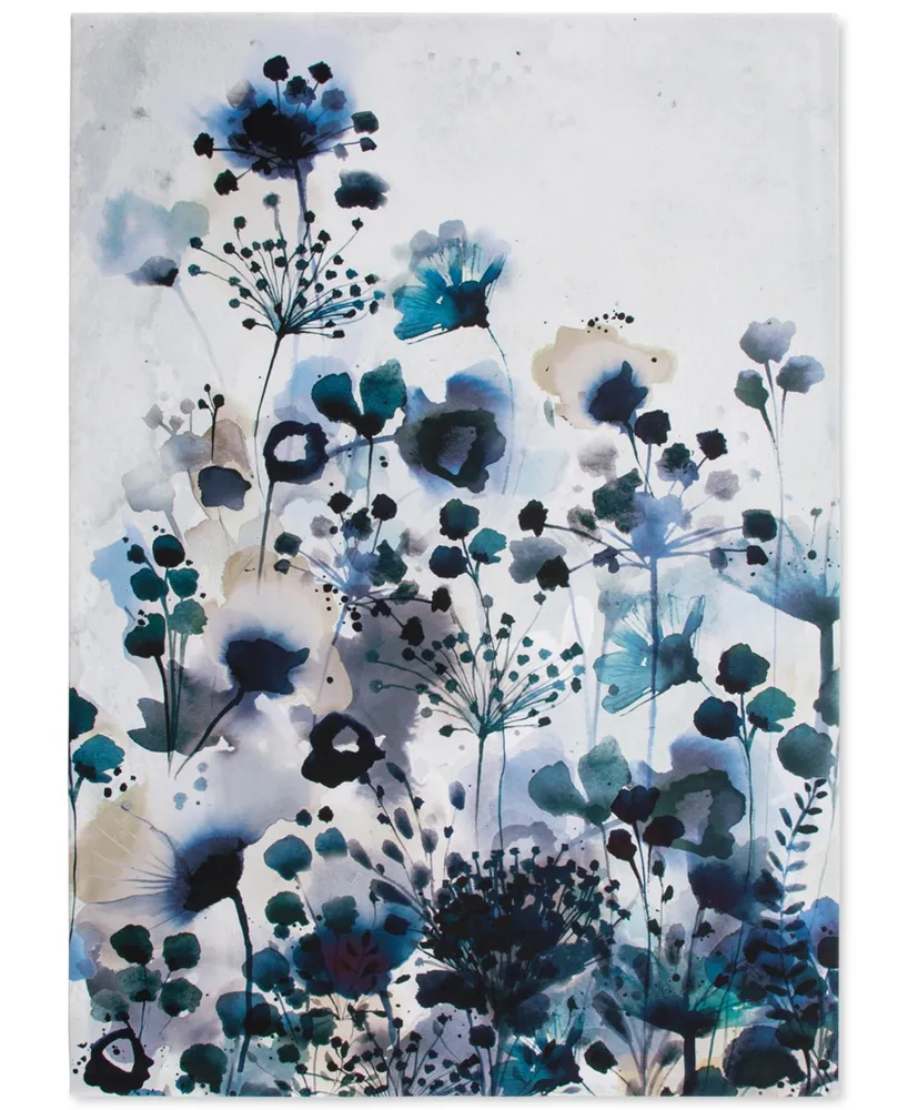 Graham & Brown Moody Blue Watercolor Wall Art