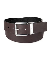 Calvin Klein Men's Pebble Grain Reversible Jean Belt
