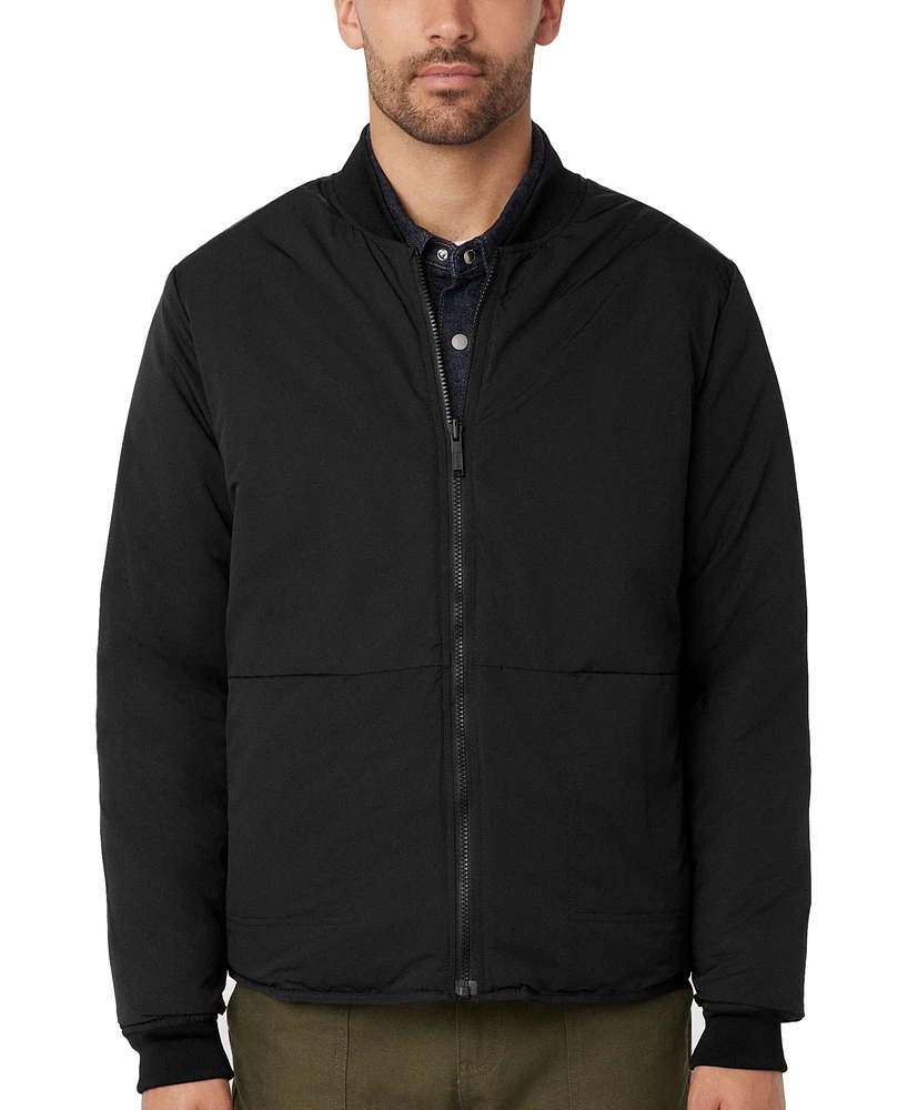 Frank And Oak Men's The Skyline Reversible Full-Zip Bomber Jacket