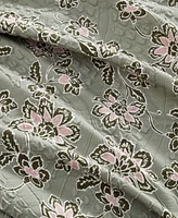Jessica Simpson Botanical Embossed -Pc. Duvet Cover Set