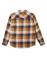 Quiksilver Men's Motherfly Flannel Long Sleeve Shirt