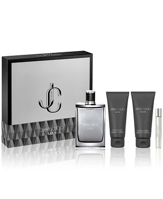 Jimmy Choo Men's 4-Pc. Man Eau de Toilette Gift Set