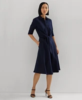 Lauren Ralph Women's Linen Shirtdress