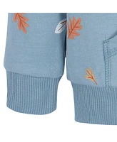 Gerber Toddler Boys Blue Leaves Sweatshirt & Pant Set