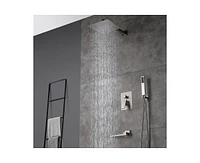 Casainc Pressure Balanced Complete Shower System with Rough-In Valve