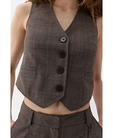 Nocturne Women's Double-Breasted Vest