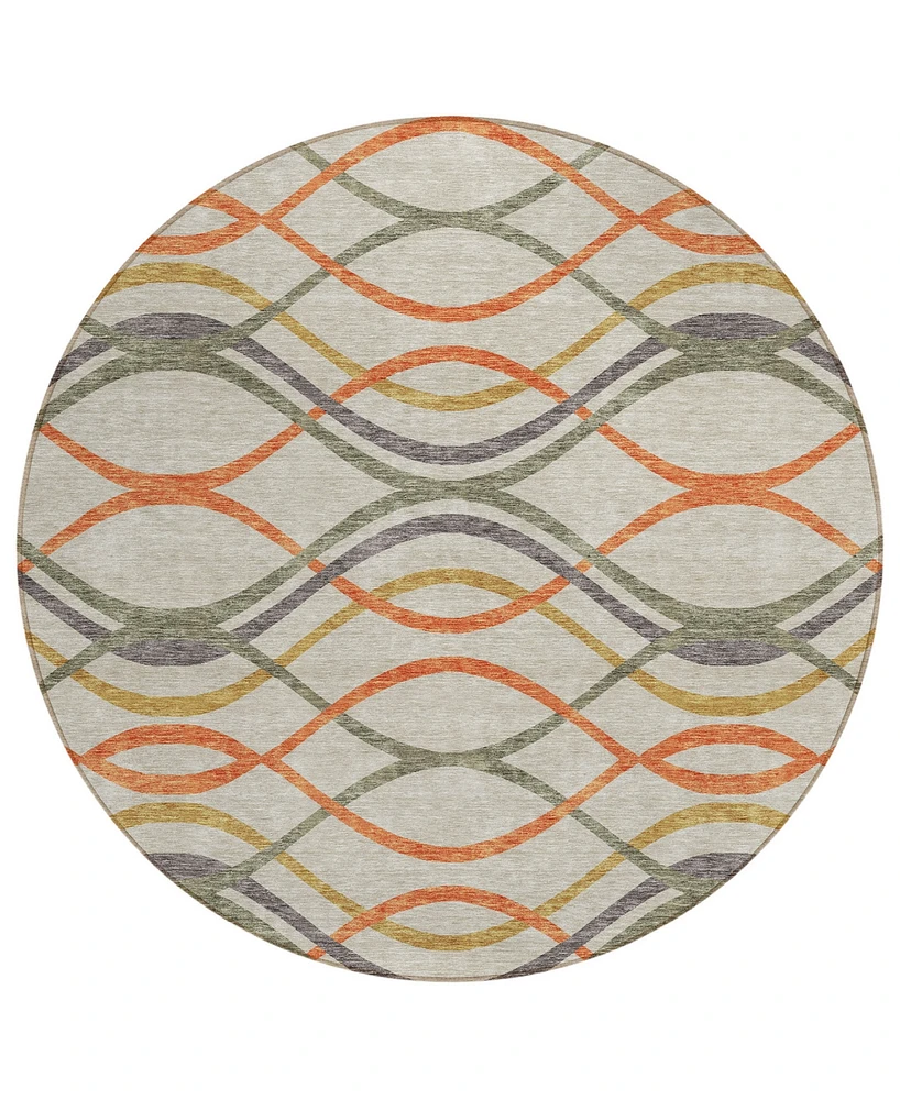 Addison Chantille ACN757 8'x8' Round Area Rug