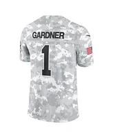 Nike Men's Sauce Gardner Arctic Camo New York Jets 2024 Salute to Service Limited Jersey