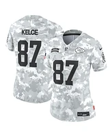 Nike Women's Travis Kelce Arctic Camo Kansas City Chiefs 2024 Salute to Service Limited Jersey