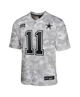 Nike Big Boys and Girls Micah Parsons Arctic Camo Dallas Cowboys 2024 Salute to Service Game Jersey