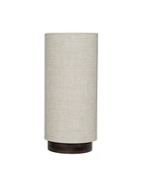 Lavish Home 12.25" Modern Led Cylinder Table Lamp