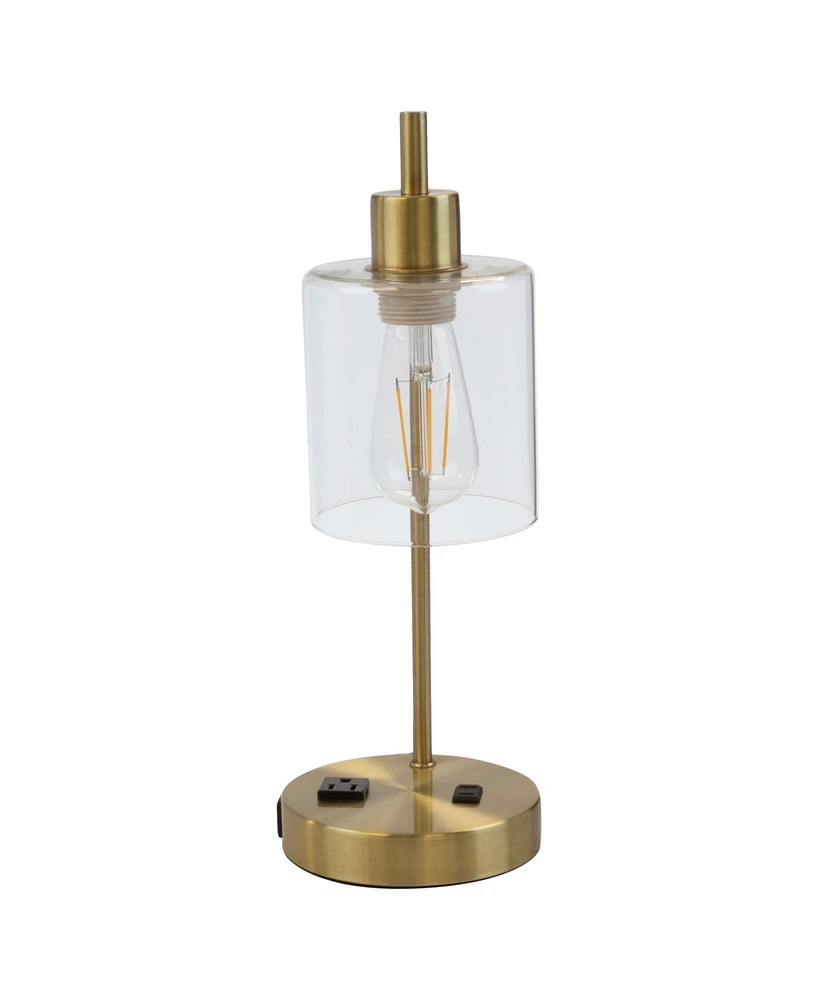 Lavish Home 16.14" Touch Control Table Lamp