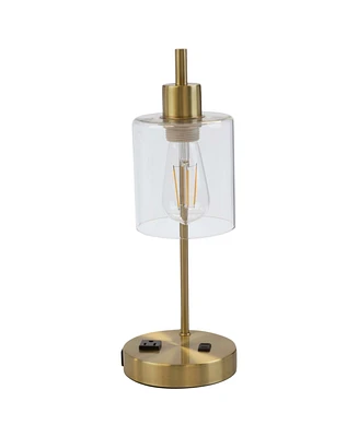 Lavish Home 16.14" Touch Control Table Lamp