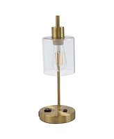 Lavish Home 16.14" Touch Control Table Lamp