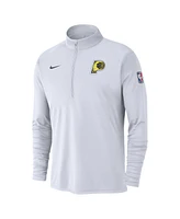 Nike Men's White Indiana Pacers 2024/25 City Edition Authentic Coaches Performance Half-Zip Top