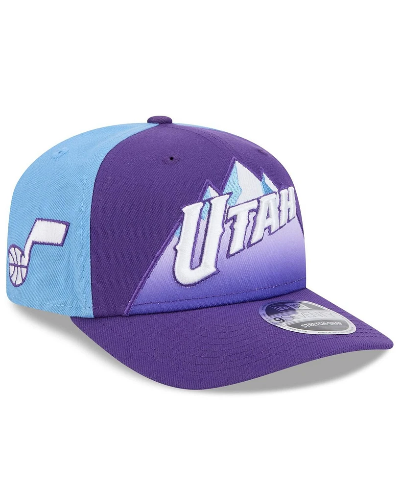 New Era Men's Purple Utah Jazz 2024/25 City Edition 9SEVENTY Stretch-Snap Hat