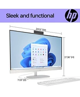 Hp Essential 27" Daily All-in-One Intel Core i7 1355U 8GB Ram Intel Uhd Graphics 512GB Ssd Storage Windows 11 Home Fhd 60Hz