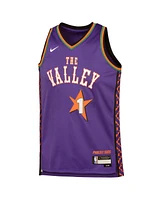 Nike Big Boys and Girls Devin Booker Purple Phoenix Suns 2024/25 Swingman Player Jersey - City Edition